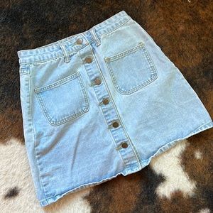 4 for $20!!! Toggle Button Down denim Skirt!